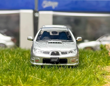 Load image into Gallery viewer, 1:64 Furuya Silver Impreza WRX STI IX 9 Wagon Sports Model Diecast Metal Car
