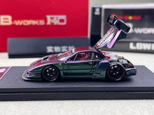 Load image into Gallery viewer, Star 1:64 Purple F40 LBWK Racing Sports Model Diecast Metal Car New Collection
