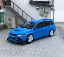 Load image into Gallery viewer, Inno 1:64 Blue JDM LANCER EVO 9 IX Wagon Sports Model Diecast Metal Car New
