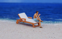 Load image into Gallery viewer, 1:64 Painted Figure Model Miniature Resin Diorama Swimming Kid Man Lady Pool Toy Collection
