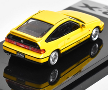 Load image into Gallery viewer, HJ 1:64 JDM Yellow CR-X SiR EF8 Vtec Engine Sports Model Diecast Metal Car New Collection
