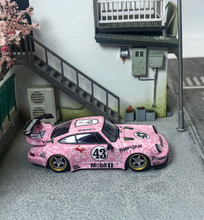 Load image into Gallery viewer, King 1:64 Pink 964 RWB #43 Classic Racing Sports Model Diecast Metal Car New
