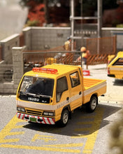 Load image into Gallery viewer, DBGT 1:64 Yellow Elf Double Cab Truck Model Diecast Metal Car New Collection
