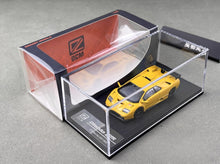 Load image into Gallery viewer, DCM 1:64 Yellow 1999 Diablo GTR Racing Sports Model Diecast Metal Car BN
