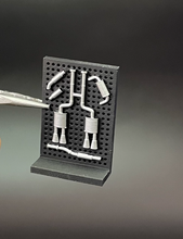 Load image into Gallery viewer, 1:64 Exhaust Pipe Garage Display Scene Model Resin For Car New
