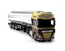 Load image into Gallery viewer, 1:76 DAF XF Fuel Tanker Truck Model Diecast Metal Car New
