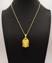 Load image into Gallery viewer, Nature Jade Budha Pendant Necklace Gift Jewelry charm Blessing Lucky Fortune new
