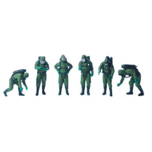 Load image into Gallery viewer, 1:64 Painted Figure Mini Model Miniature Resin Diorama Special Forces Army SWAT
