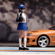 Load image into Gallery viewer, 1:24 Painted Figure Model Miniature Resin Diorama Pretty Girl Student Uniform
