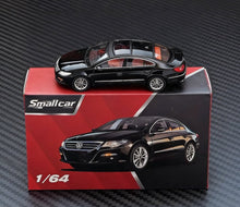Load image into Gallery viewer, SC 1:64 Black VW CC Sedan Sports Model Diecast Metal Car New Collection
