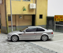 Load image into Gallery viewer, SH 1:64 Silver M3 E46 CLS Coupe Racing Sports Model Diecast Metal Car New
