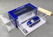 Load image into Gallery viewer, FH 1:64 Blue VW Golf GTI MK4 2 Doors Coupe Sports Model Diecast Metal Car New
