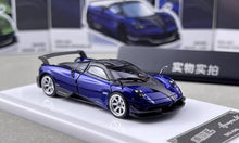 Load image into Gallery viewer, DK 1:64 Blue Huayra BC Sports Open Model Diecast Metal Car New Collection
