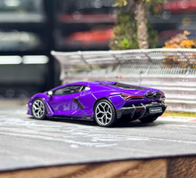Load image into Gallery viewer, LCD 1:64 Purple Reveulto Racing Sports Model Diecast Metal Car New Collection
