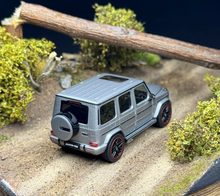 Load image into Gallery viewer, AR 1:64 2020 Gray G63 G Class SUV Sports Model Diecast Metal Car New Collection
