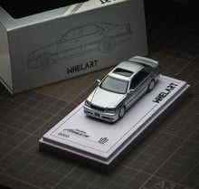 Load image into Gallery viewer, WHELART 1:64 Silver 2003 11th Crown Athlete Sedan Model Diecast Metal Car New Collection
