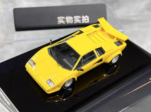 Load image into Gallery viewer, Deepmaker 1:64 Yellow Countach LP5000s Sports Model Diecast Resin Car New Collection
