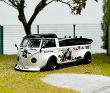 Load image into Gallery viewer, LMLF 1:64 Panda VW T1 RWB Pickup Camper Kombi Model Diecast Metal Car New Collection
