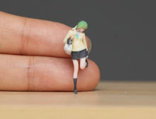 Load image into Gallery viewer, 1:64 Painted Figure Model Miniature Resin Diorama Sand Kawaii Girl Cute Lady
