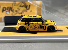 Load image into Gallery viewer, CC 1:64 Yellow Mini Cooper Widebody Sports Model Diecast Metal Car New Collection
