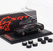 Load image into Gallery viewer, FW 1:64 Black SRT Hellcat Muscle Coupe Sports Model Diecast Metal Car New Collection
