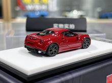 Load image into Gallery viewer, 1:64 CL Red Black Rims Romeo 4C Coupe Sports Model Diecast Resin Car New Collection
