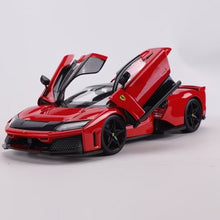 Load image into Gallery viewer, Bburago 1:24 Red F80 Racing Sports Open Model Diecast Metal Car New Collection
