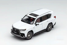 Load image into Gallery viewer, GCD 1:64 White LX600 SUV Off Road Sports GR Model Diecast Metal Car Box New
