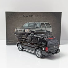 Load image into Gallery viewer, Masdi 1:64 Black 2005 Escalade Full Size SUV Sport Model Diecast Metal Car BN

