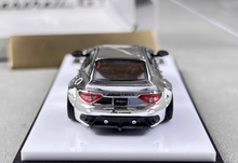 Load image into Gallery viewer, HKM 1:64 Plating Silver GTS M145 MK1 LBWK Sports Model Diecast Metal Car
