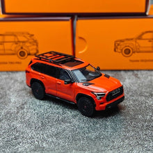 Load image into Gallery viewer, GCD 1:64 Orange Sequdia TRD Pro SUV ORV Sports Model Diecast Metal Car New Collection
