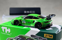 Load image into Gallery viewer, TH 1:64 Green 911 GT3 R 2024 DTM #90 Racing Sports Model Diecast Metal Car New Collection
