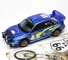 Load image into Gallery viewer, Otto 1:18 JDM Blue Impreza WRC STI Rally Sports Model Diecast Resin Car New
