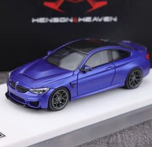 Load image into Gallery viewer, HH 1:64 Dark Blue M4 CS F82 Coupe Sports Model Diecast Metal Car New Collection
