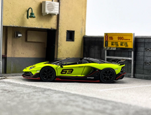 Load image into Gallery viewer, MINIGT 1:64 Aventador SVJ 63 Roadster Sports Model Diecast Metal Car New Collection
