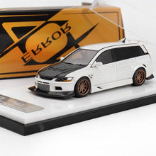 Load image into Gallery viewer, 404Error 1:64 White Carbon Lancer EVO 9 IX Wagon Model Diecast Resin Car New Collection
