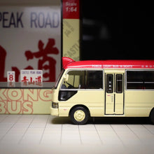 Load image into Gallery viewer, Model1 1:64 Red Coaster Hongkong Light Bus Van Model Diecast Metal Car New Collection
