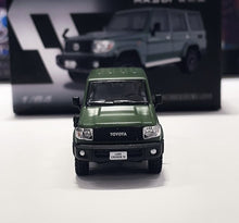 Load image into Gallery viewer, Masdi 1:64 Green Land Cruiser LC76 ORV SUV Sports Model Diecast Metal Car New Collection
