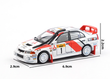 Load image into Gallery viewer, Poprace 1:64 Lancer Evolution EVO IV Rally 1 Sport Model Diecast Metal Car New Collection
