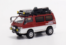 Load image into Gallery viewer, Autobots 1:64 Red 4WD Delica L300 Camper Van Model Diecast Metal Car New Collection
