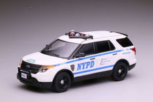Load image into Gallery viewer, 1:64 596 White Explorer State Police SUV Sports Model Diecast Metal Car New Collection
