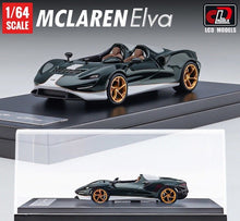 Load image into Gallery viewer, LCD 1:64 Green McLaren Elva Racing Sports Model Toy Diecast Metal Car BN Box
