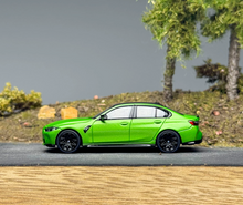 Load image into Gallery viewer, AR 1:64 Green M3 G80 Sedan Sports Model Diecast Metal Car New Collection
