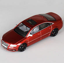 Load image into Gallery viewer, JKM 1:64 Red S8 Sedan Sports Model Diecast Metal Car New Collection
