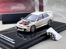 Load image into Gallery viewer, MH 1:64 White Lancer Evolution EVO IV GSR Sports Model Diecast Metal Car New Collection
