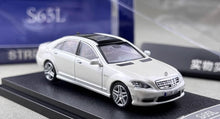 Load image into Gallery viewer, SW 1:64 Pearl White S65L Mk5 W221 Sedan Sports Model Diecast Metal Car New Collection
