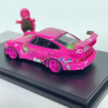 Load image into Gallery viewer, MC 1:64 Pink Dinosaur RWB 993 Figure Sports Model Diecast Metal Car New Collection
