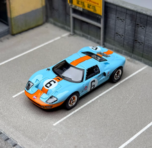 Load image into Gallery viewer, FY 1:64 Blue Gulf 1968 GT40 MK1 #6 Racing Sports Model Diecast Metal Car New Collection
