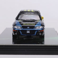 Load image into Gallery viewer, FW 1:64 Black 2004 WRC STI #43 Racing Sports Model Diecast Metal Car BN
