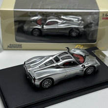 Load image into Gallery viewer, HM 1:64 Silver Utopia Engine Sports Model Diecast Metal Car New Collection
